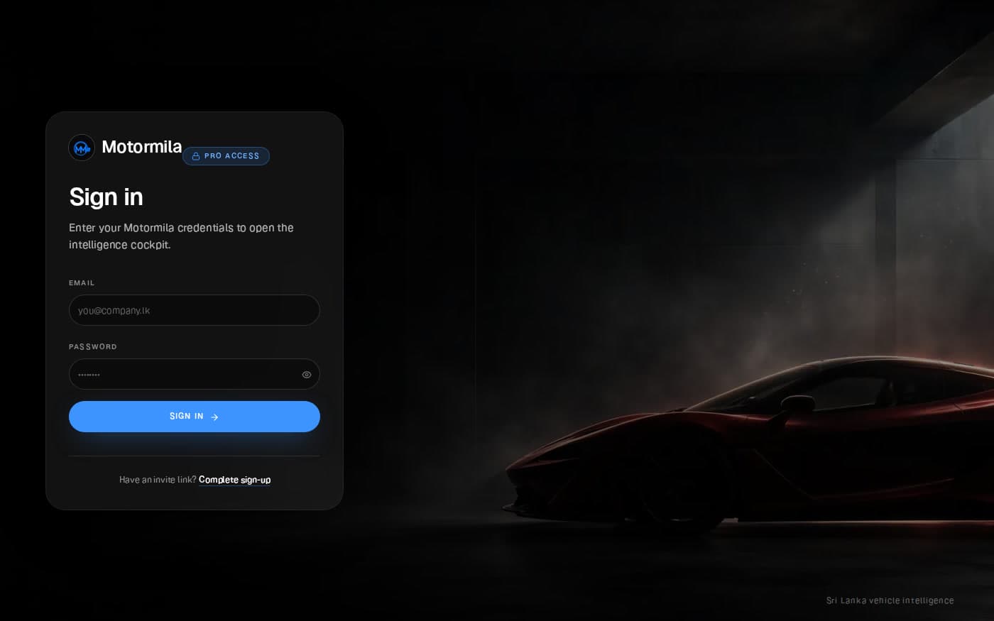 Motormila product preview